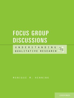 cover image of Focus Group Discussions